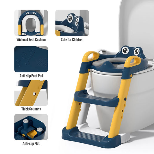 Portable Folding Baby Potty Training Seat Hygienic Comfortable & Adjustable