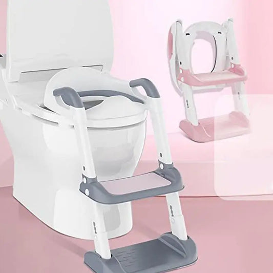 Adjustable Toddler Potty Training Seat With Ladder